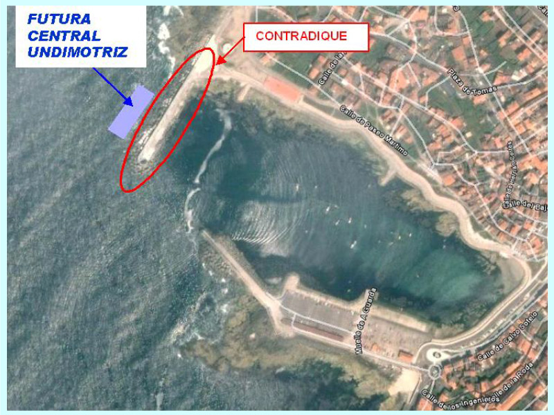 CENTRAL UNDIMOTRIZ DEL PUERTO DE LA GUARDIA. PONTEVEDRA 8 diques 06
