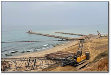 CONSTRUCTION PROJECT OF THE MARINE PIPELINES FOR CORSODESALINATION PLANT (ALGERIA)